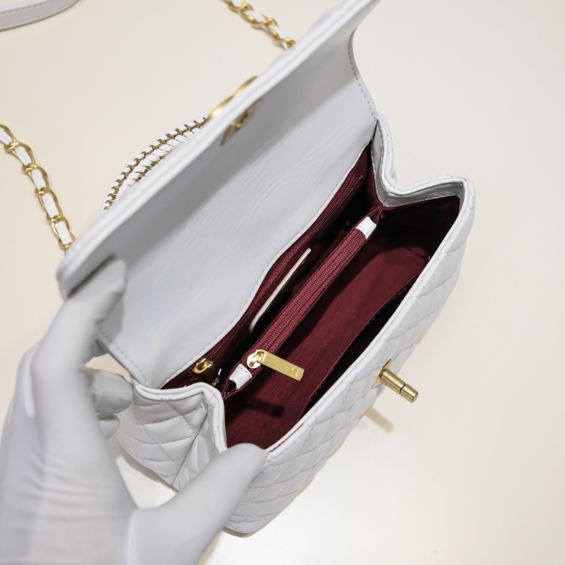 Ch**el top handle bags